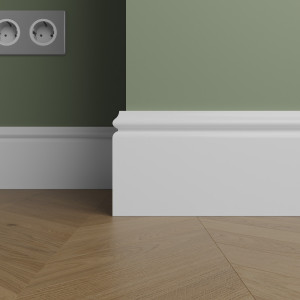 Плинтус напольный из ЛДФ Ultrawood арт. Base 5501 i (2000 x 100 x 12 мм.)