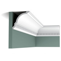 CX107 Карниз Orac Decor из дюропоплимера - Плинтус потолочный с рисунком