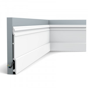SX191 Плинтус напольный Orac Decor из дюропоплимера