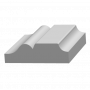 Молдинг из ЛДФ Ultrawood арт. U 0012 i (2000 х 30 х 9 мм)
