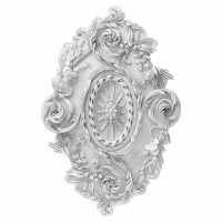 R 4019 (U) Розетка потолочная с орнаментом из полиуретана Fabello Decor