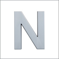 "N" Буква декоративная из полиуретана Art Decor