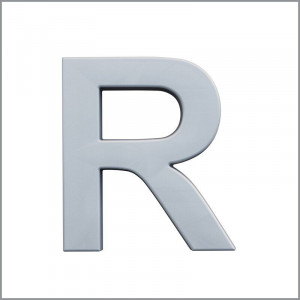 "R" Буква декоративная из полиуретана Art Decor