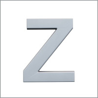 "Z" Буква декоративная из полиуретана Art Decor