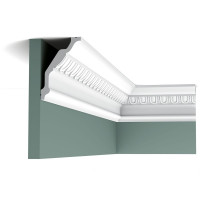 C302 Карниз Orac Decor из полиуретана - Плинтус потолочный с рисунком