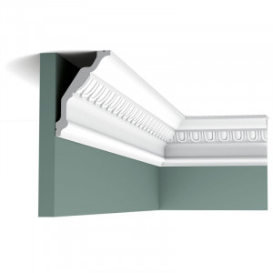 C302 Карниз Orac Decor из полиуретана - Плинтус потолочный с рисунком