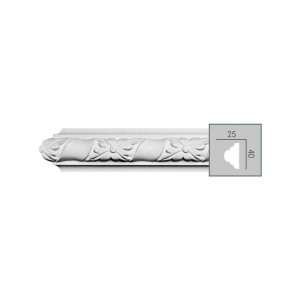 CR 3010 (2,00 м) (U) Молдинг с орнаментом из полиуретана Fabello Decor - Декоративный молдинг