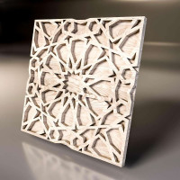 Деревянная 3D панель Solar