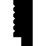 Финишный молдинг 6.51.449 для панели 6.59.115 Европласт