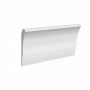 Карниз из массива дерева Ultrawood арт. CR 0026 W (2440 х 87 х 18) - Плинтус потолочный