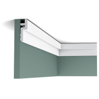 C394 Карниз Orac Decor из полиуретана - Плинтус потолочный