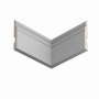 Плинтус напольный из ЛДФ Ultrawood арт. Base 5271 (2000 x 90 x 12 мм.)