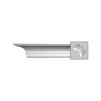 C 1061 (2,00 м) (U) Карниз с орнаментом из полиуретана Fabello Decor - Плинтус потолочный