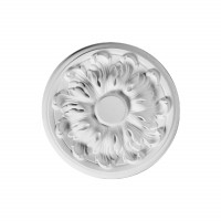 R 4015 (U) Розетка потолочная с орнаментом из полиуретана Fabello Decor