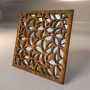 Зеркальная 3D панель Cereal