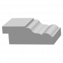 Молдинг из ЛДФ Ultrawood арт. Trim 0002A i (2000 х 51 х 15)