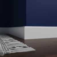 Плинтус напольный из ЛДФ Ultrawood арт. Base 5012 i (2000 x 50 x 12 мм.)