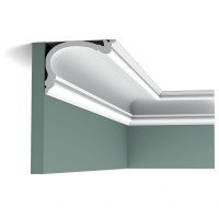 C341 Карниз Orac Decor из полиуретана - Плинтус потолочный