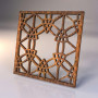 Перфорированная панель Polyhedron