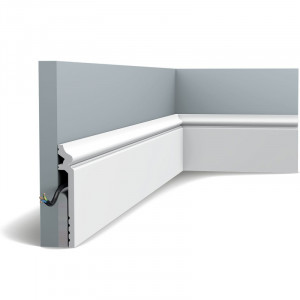 SX186 Плинтус напольный Orac Decor из дюропоплимера
