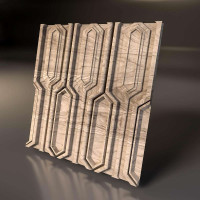 Деревянная 3D панель Stained Glass