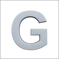 "G" Буква декоративная из полиуретана Art Decor