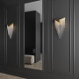 Молдинг из ЛДФ белый Ultrawood арт. U 0003 p (2000 х 25 х 12 мм)