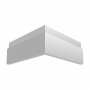Плинтус напольный из ЛДФ Ultrawood арт. Base 7512 i (2000 х 75 х 12 мм)