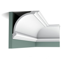 C338 Карниз Orac Decor из полиуретана - Плинтус потолочный