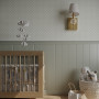 Плинтус напольный из ЛДФ Ultrawood арт. Base 0001 i (2000 x 83 x 12 мм.)