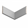 Плинтус напольный из ЛДФ Ultrawood арт. Base 0022 i (2000 x 80 x 12 мм.)