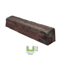 EQ 107 (3 м, тёмная) Балка декоративная