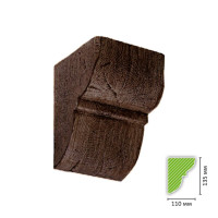 EQ-C 602 (темная) Консоль для балки EQ 602