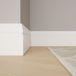 Плинтус напольный из ЛДФ Ultrawood арт. Base 5748 (2000 x 83 x 9 мм.)