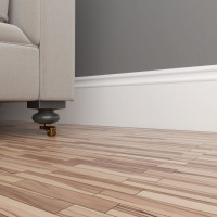 Плинтус напольный из ЛДФ Ultrawood  Base 0005 (2440 x 219 x 15 мм.)