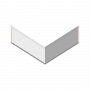 Плинтус напольный из ЛДФ Ultrawood арт. Base 5011 i (2000 x 165 x 14 мм.)