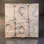 Деревянная 3D панель Hearts