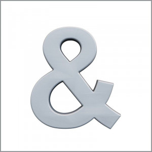 "&" Символ декоративный из полиуретана Art Decor