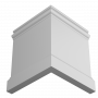 Плинтус напольный из ЛДФ Ultrawood арт. Base 5800 i (2000 x 230 x 20 мм.)
