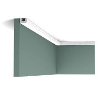 CX190 Карниз для подсветки Orac Decor из дюрополимера - Плинтус потолочный