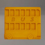 Мягкая защитная панель Bus (желтый)