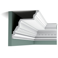 C307 Карниз Orac Decor из полиуретана - Плинтус потолочный с рисунком