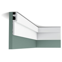 C395 Карниз Orac Decor из полиуретана - Плинтус потолочный