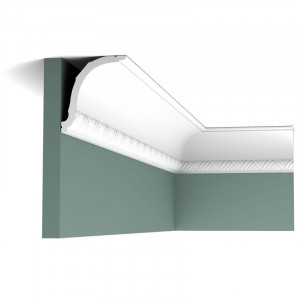C402 Карниз Orac Decor из полиуретана - Плинтус потолочный с рисунком