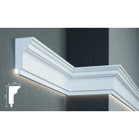 KC 304 LED Карниз с гладким профилем