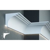 KC 305 LED Карниз с гладким профилем