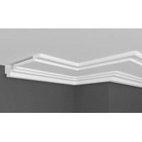 Fabello Decor P 898 (2,00 м) (U) Карниз с гладким профилем
