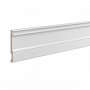 Плинтус напольный из массива дерева Ultrawood арт. Base 0002 W (2440 x 133 x 14 мм.)
