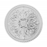 R 307 (U) Розетка потолочная с орнаментом из полиуретана Fabello Decor