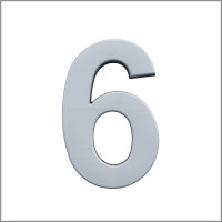 "6" Цифра декоративная из полиуретана Art Decor